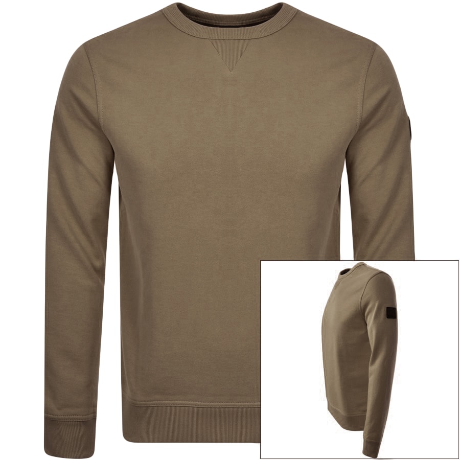 Alternative Image for ProductBOSS Walkup Sweatshirt Brown1